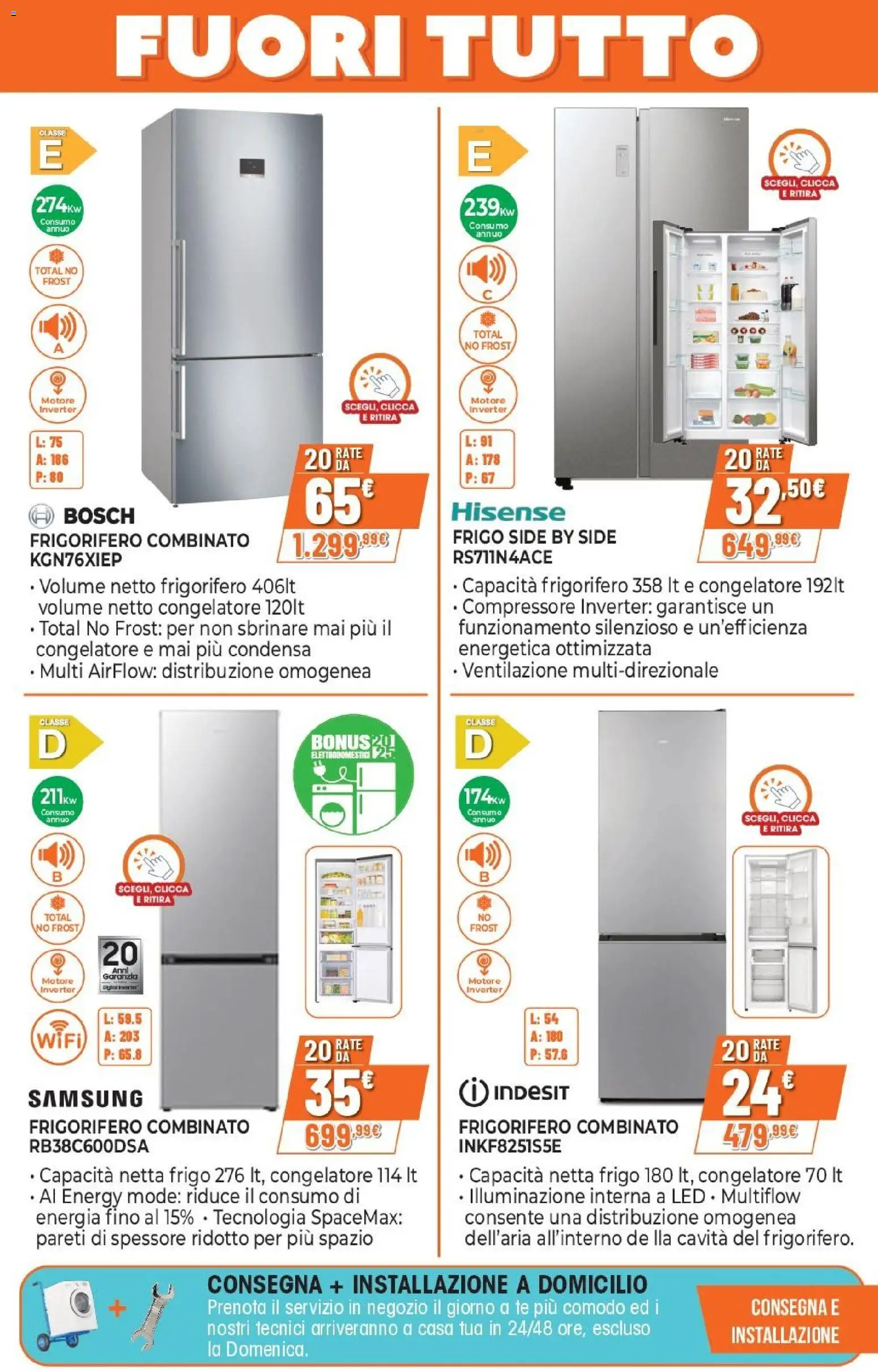 Volantino Expert del 15.01.2026 | Pagina: 14 | Prodotti: Tè, Compressore, Frigorifero, Samsung