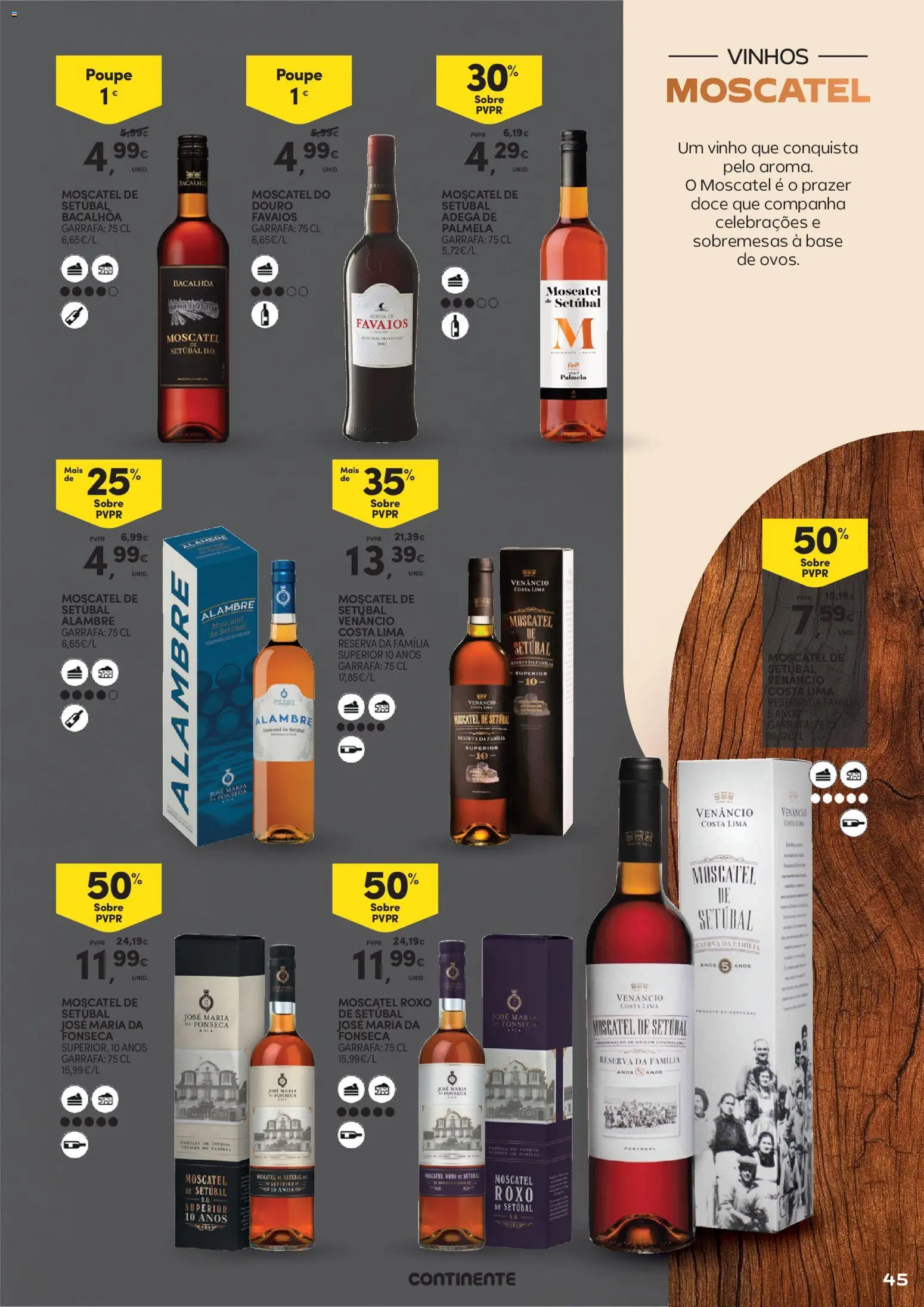Continente - Queijos, Enchidos e Vinhos Aproveite para petiscar │ válido de 03.02.2026 | Página: 45 | Produtos: Base, Vinho
