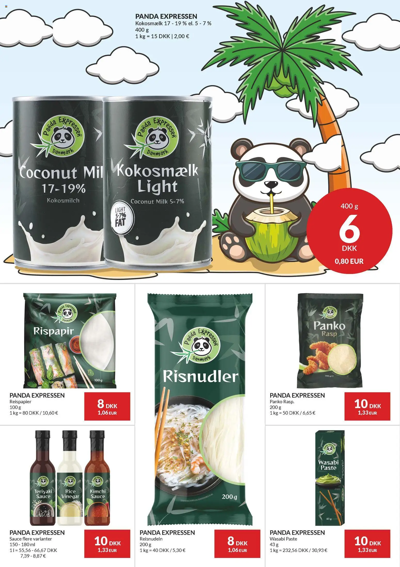 Nielsen Discount tilbudsavis – gyldig fra 08.01.2026 | Side: 6 | Produkter: Rasp, Kokosmælk