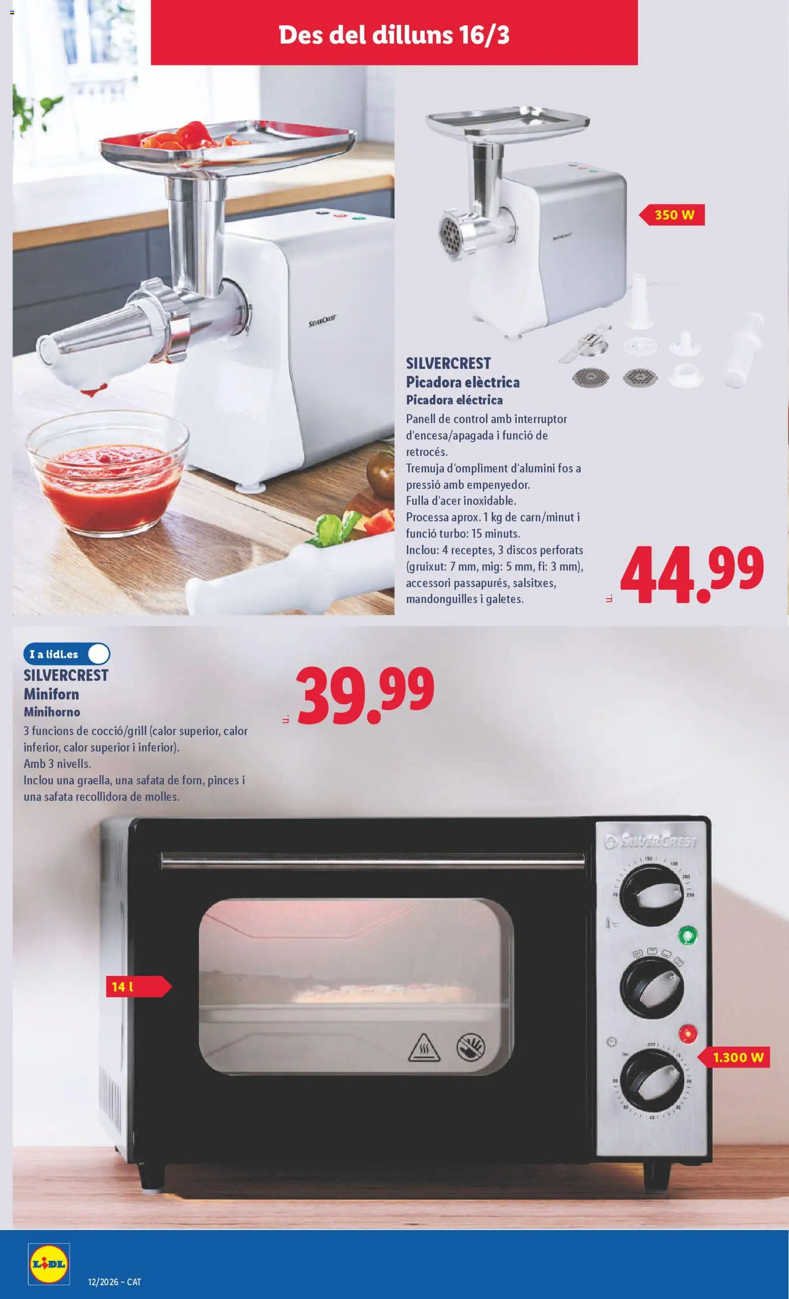 Lidl folleto de bazar │ válido desde el 16.03.2026 | Página: 12