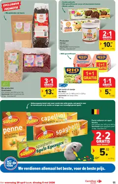 Carrefour market folder week 18 - Voorbeeld van een folder van Carrefour market, geldig van 29.04.2026 | Pagina: 11