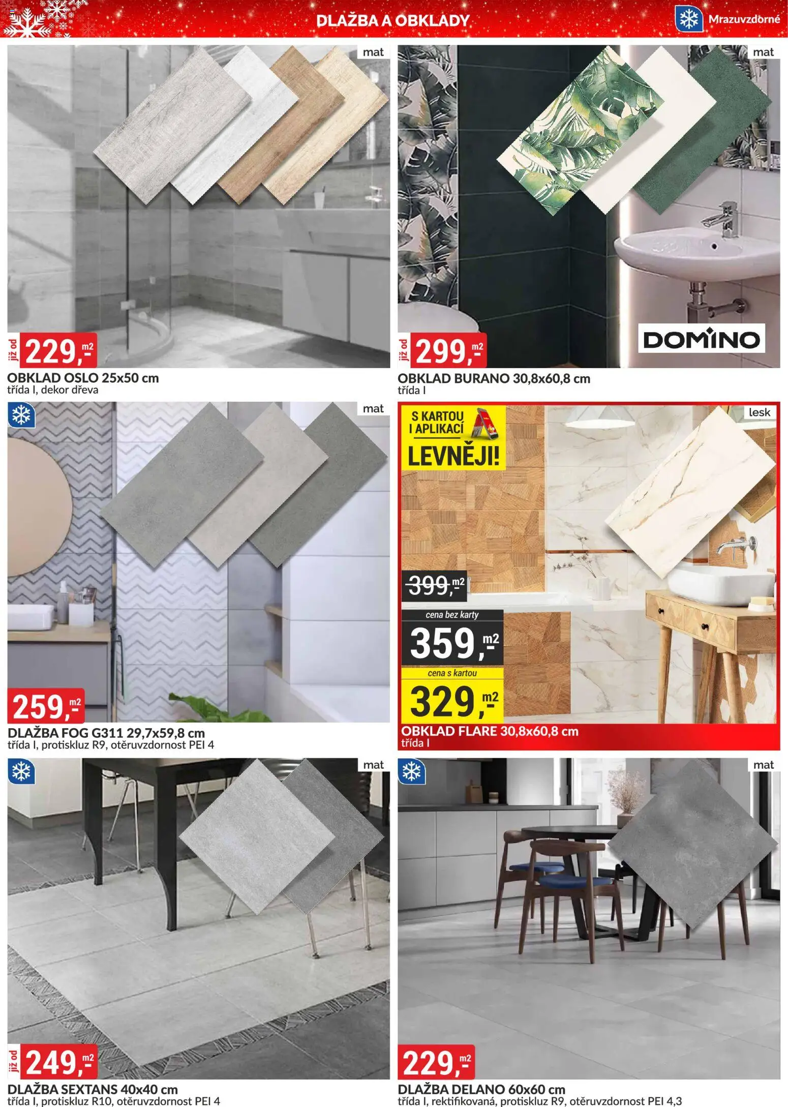 BAUMAX leták - Cheb, Otvice, Plzeň od 01.12.2025 | Strana: 17 | Produkty: Dlažba, Karty
