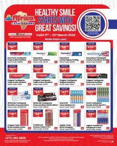 Africa Cash & Carry specials catalogue – valid from 17.03.2026