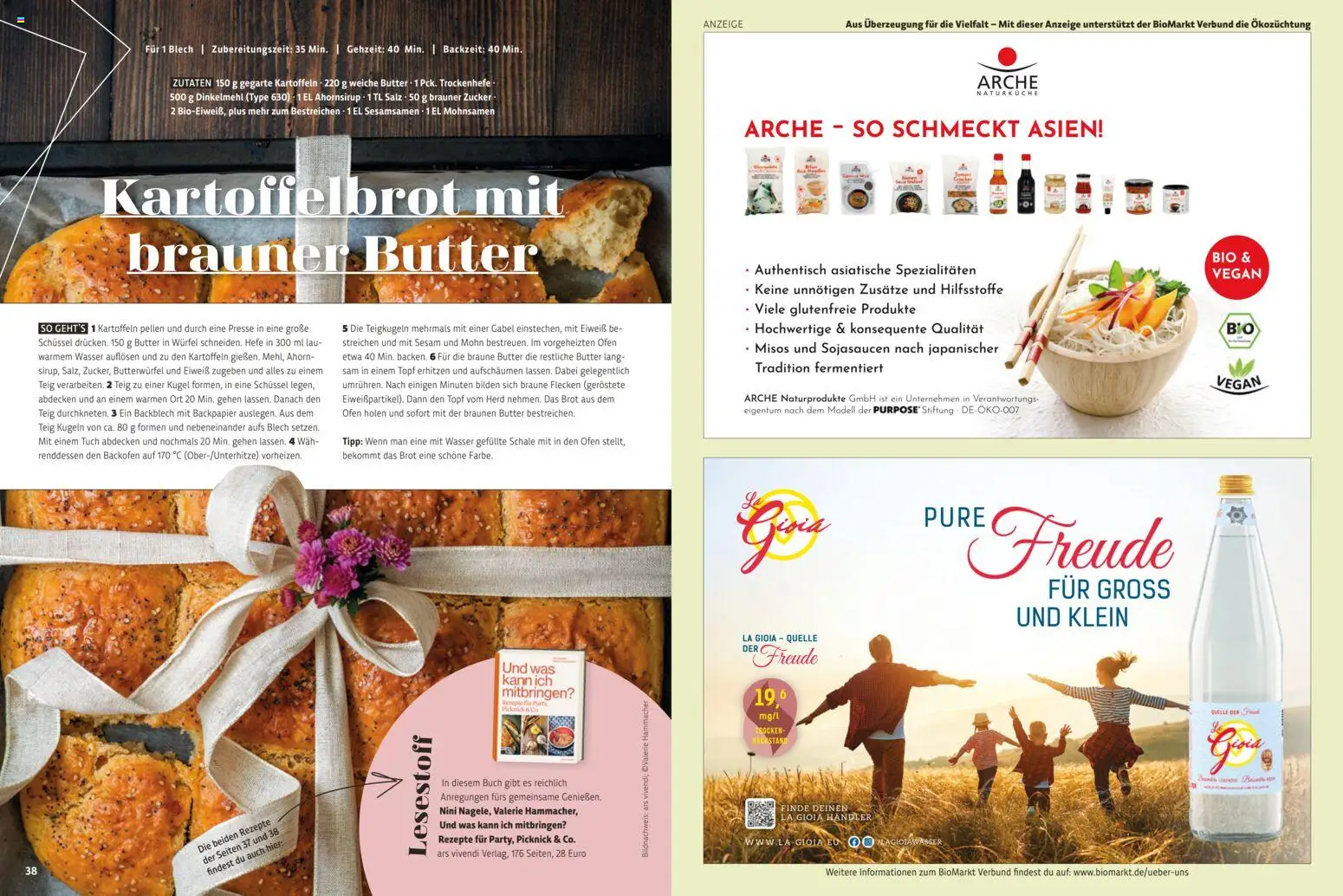 Denns BioMarkt KREO Magazin gültig ab 16.04.2026 | Seite: 20 | Produkte: Wasser, Herd, Ofen, Presse