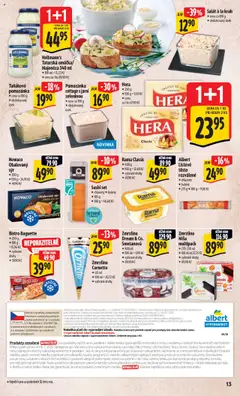 Albert leták - Hypermarket od 23.07.2025 | Strana: 21 | Produkty: Sýr, Salát, Rama, Těsto