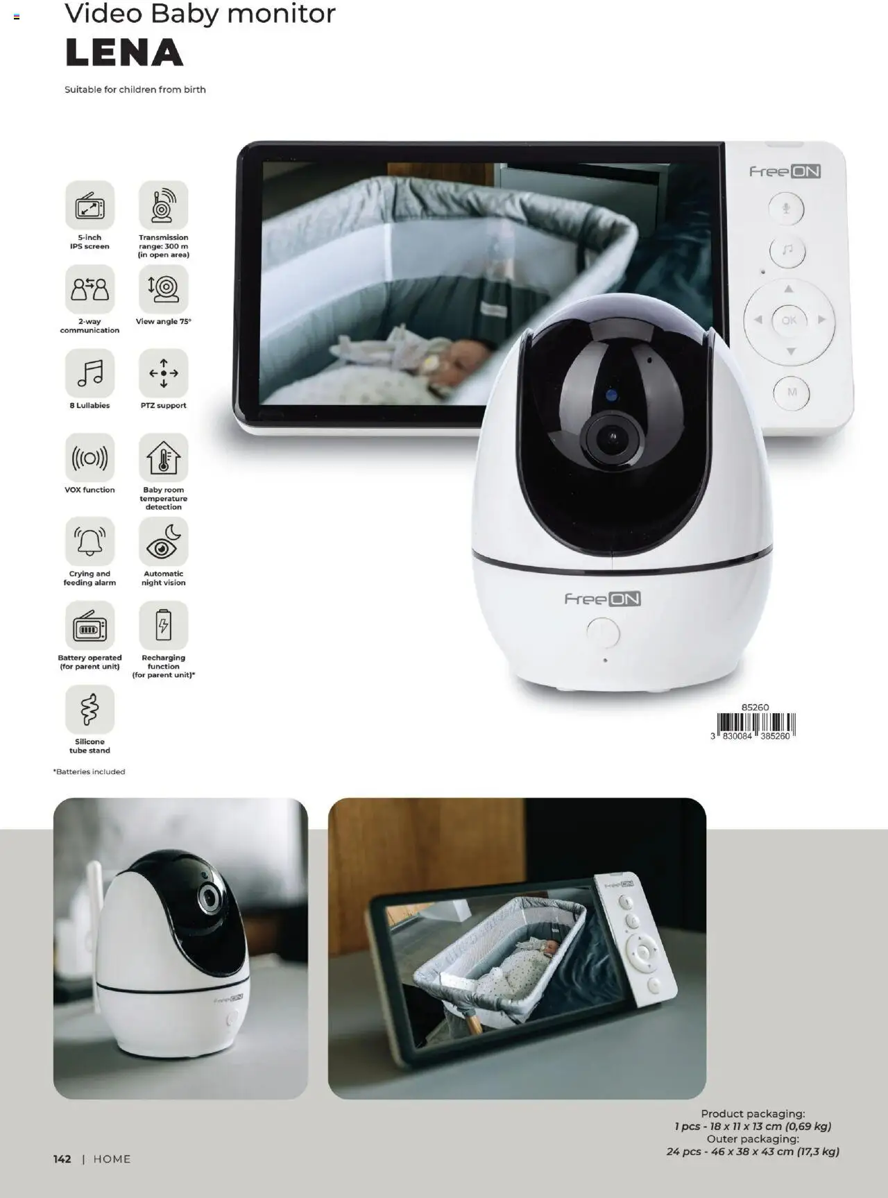 Novi Baby center katalog ponudbe – veljaven od 01.11.2024 | Stran: 142 | Izdelki: Monitor, Video