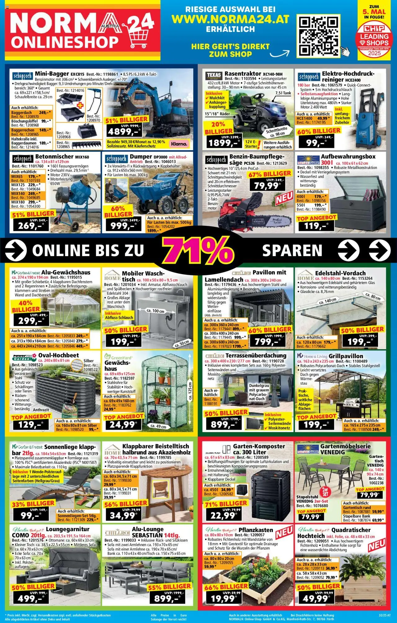 Norma Online Shop gültig ab 04.08.2025 | Seite: 1 | Produkte: Sofa, Tisch