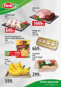 Reál Bevásárló hétvége - Pest megye - amely érvényes a következő dátumtól: 12.02.2026