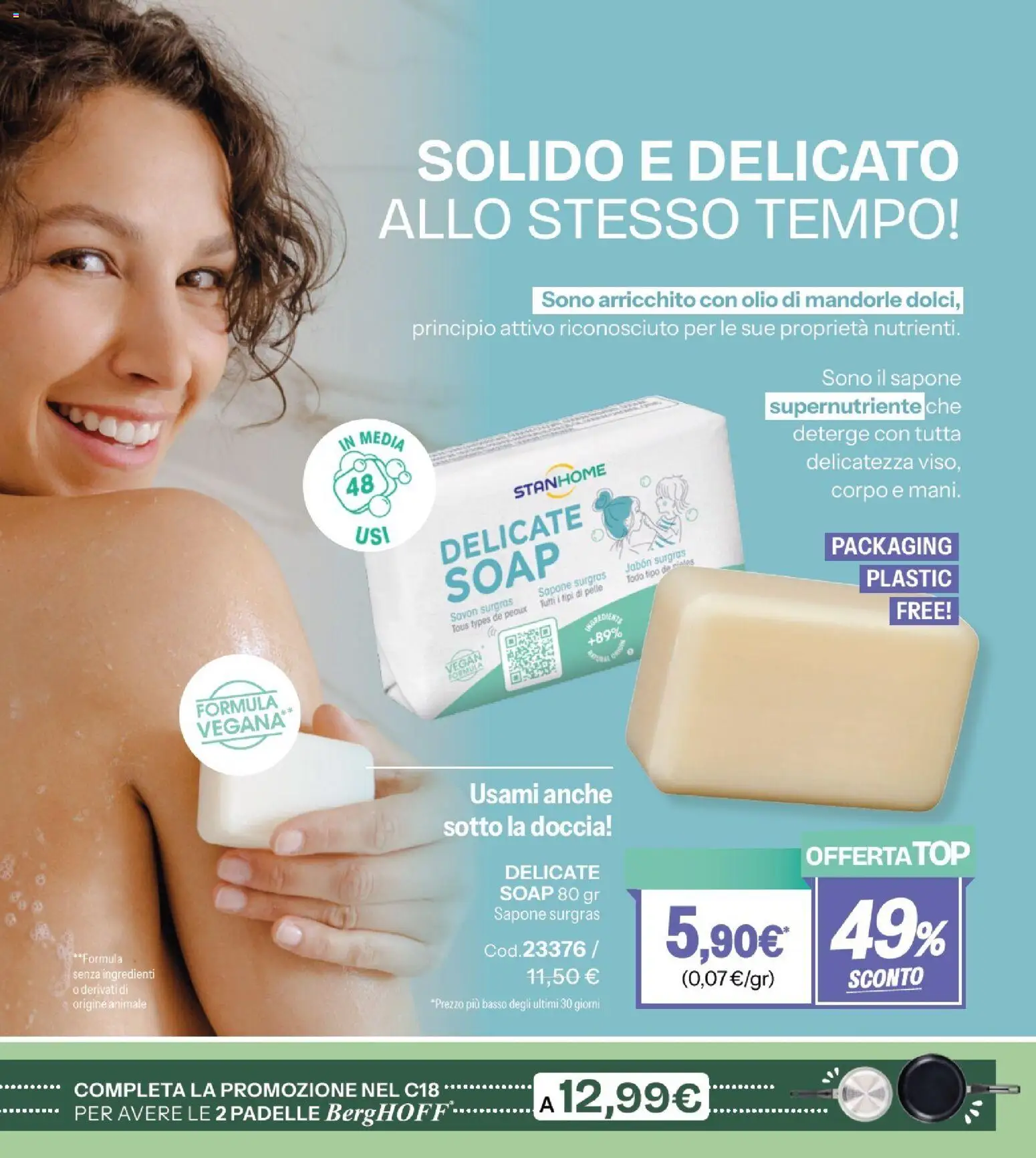 Volantino Stanhome del 11.11.2025 | Pagina: 12 | Prodotti: Sapone, Olio, Mandorle, Doccia