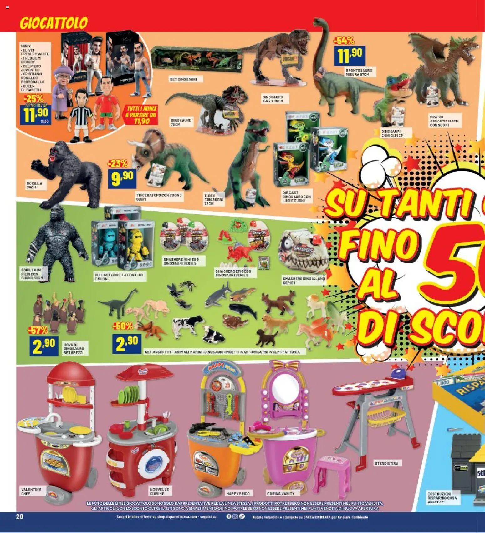Volantino RisparmioCasa del 23.10.2025 | Pagina: 20 | Prodotti: Uova