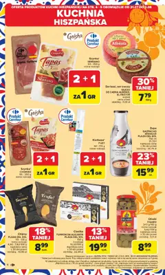 Carrefour Gazetka od 21.07.2025 | Strona: 6 | Produkty: Szynka, Ser, Ciastka, Sól