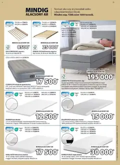 JYSK akciós ujság - amely érvényes a következő dátumtól: 10.09.2025 | Oldal: 21 | Termékek: Ágy, Matrac, Gumimatrac, Ágyrács