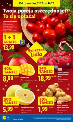 Pogląd oferty "Pomelo żółte, luzem, 1 kg" - ważna od 11.12.2025 | Strona: 30