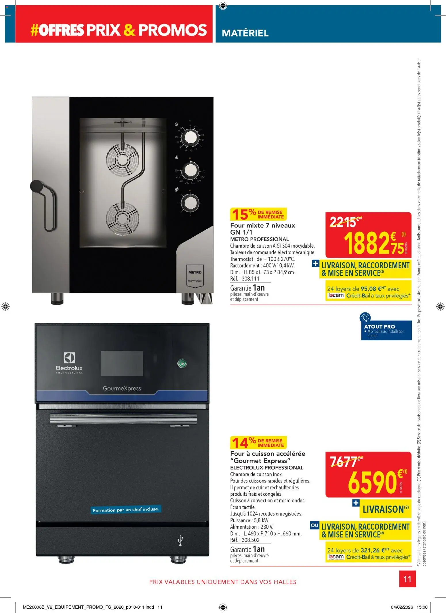 {H1} | Page: 11 | Produits: Four