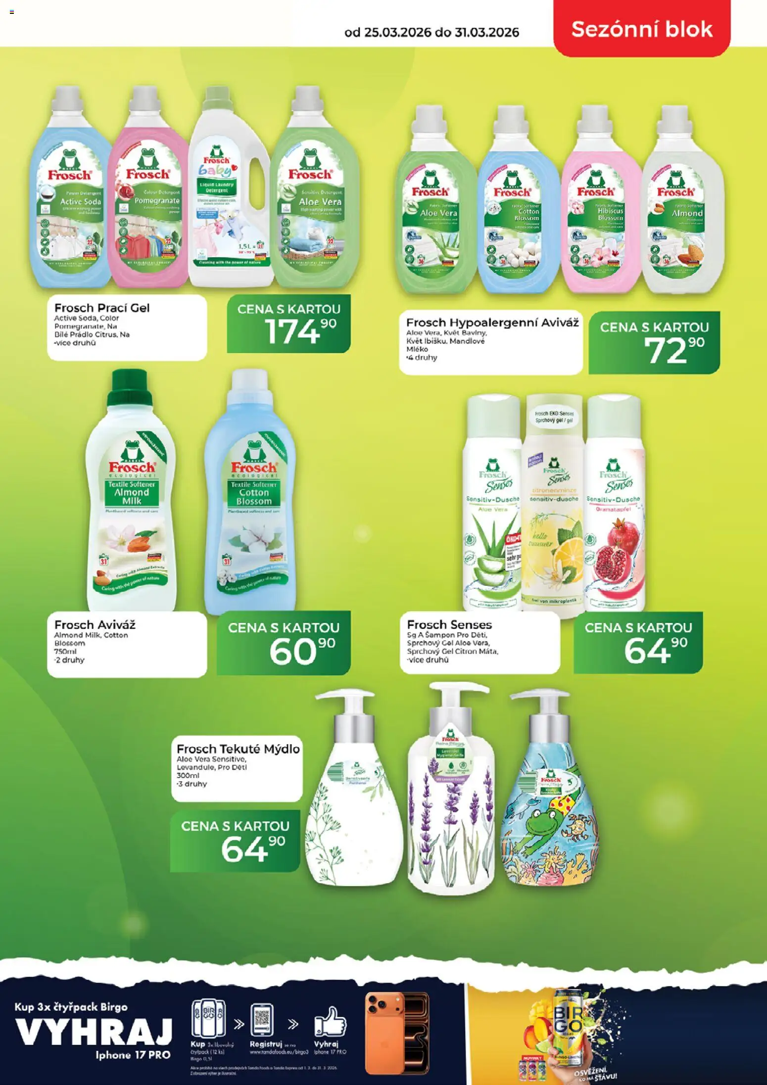 Tamda Foods leták od 25.03.2026 | Strana: 11 | Produkty: Mýdlo, Mléko, Aloe vera, Šampon