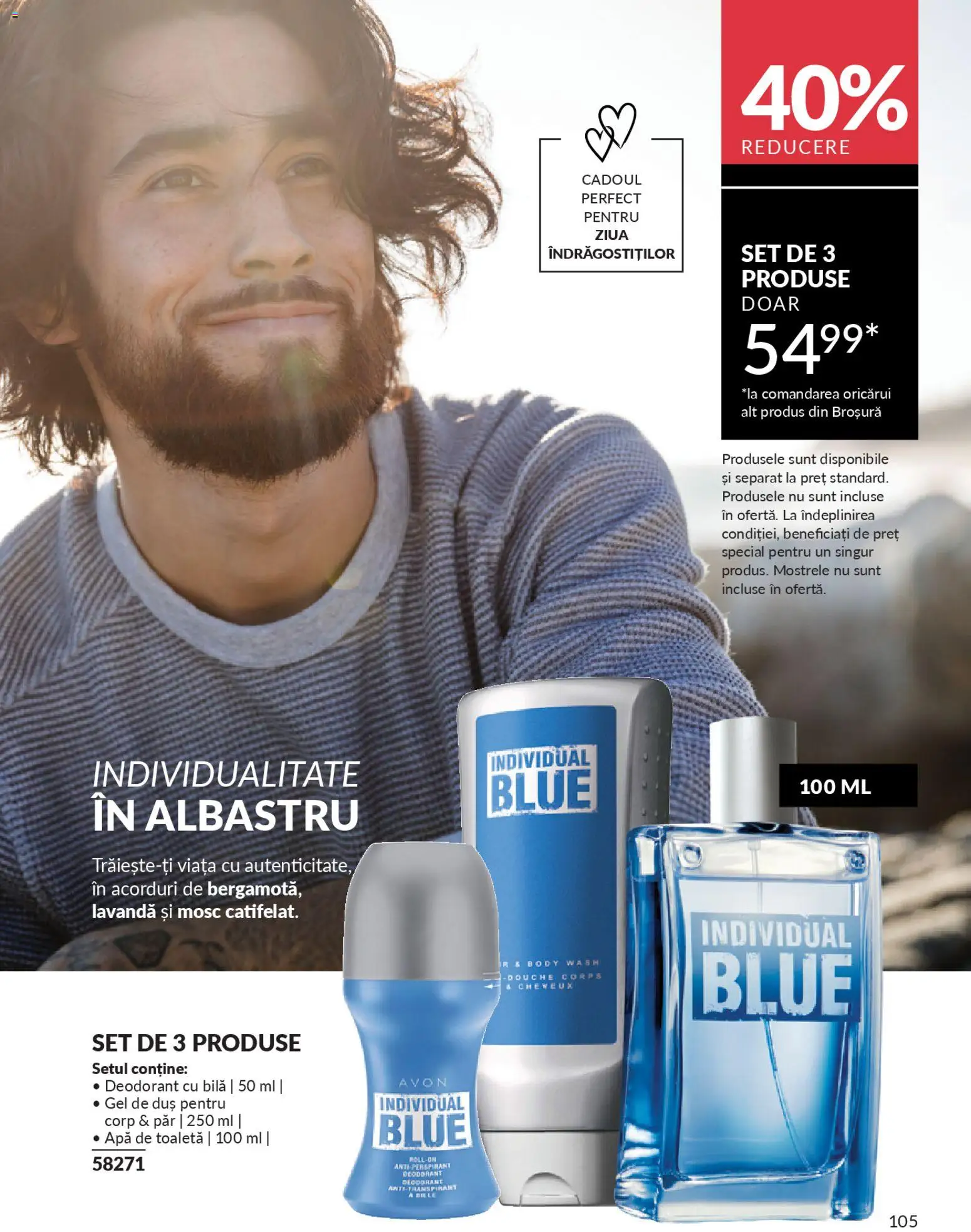 Noul catalog Avon – valabil de la 01.02.2026 | Pagină: 107 | Produse: Toaletă, Gel de duș, Deodorant, Apă