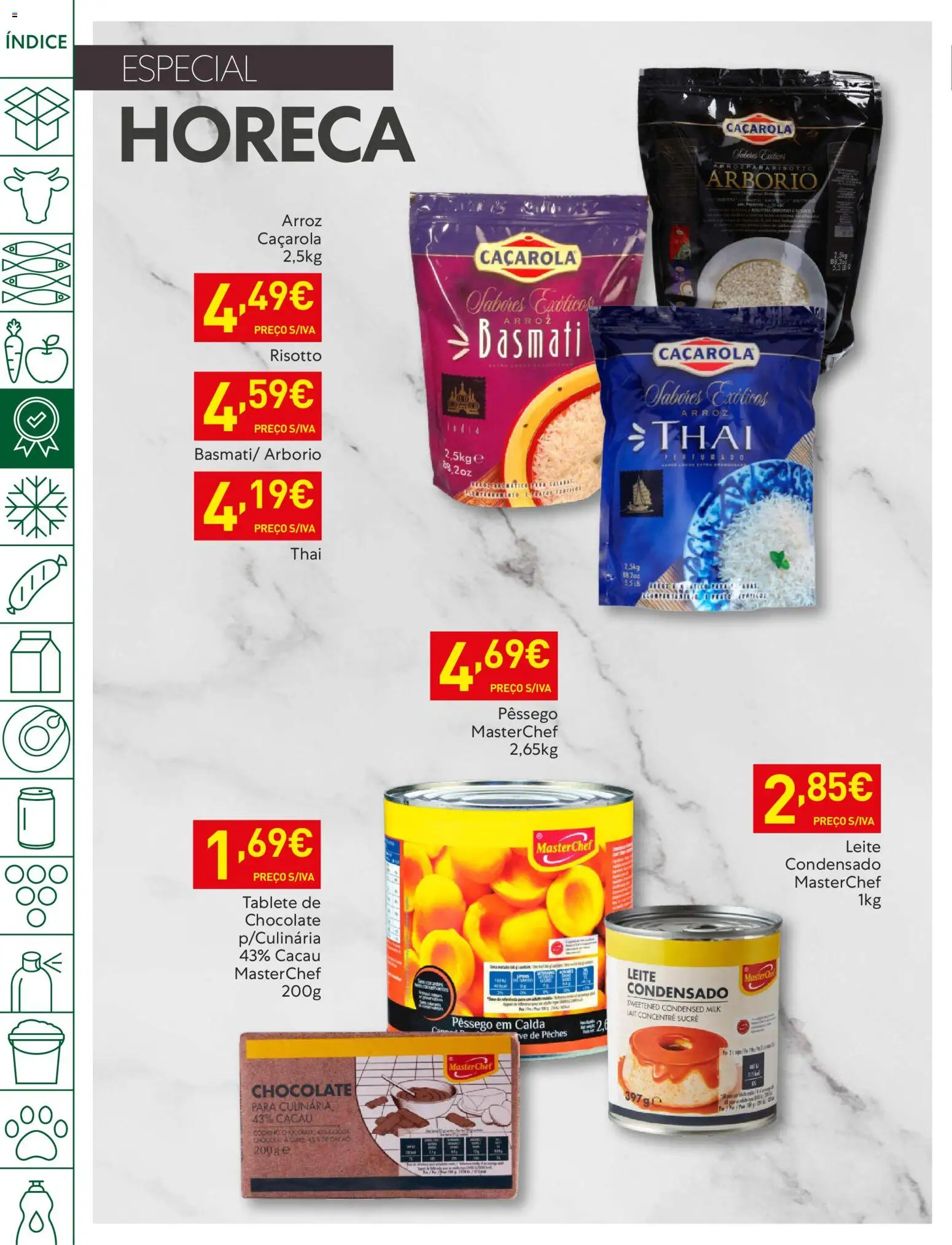 Recheio folheto │ válido de 20.01.2026 | Página: 14 | Produtos: Leite condensado, Leite, Chocolate, Arroz