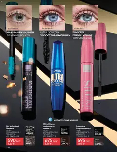 Get Volumised Maskara, 10 ml Maskara - pregled AVON kataloga - važi od 01.11.2025 | Strana: 236 | Proizvode: Maskara