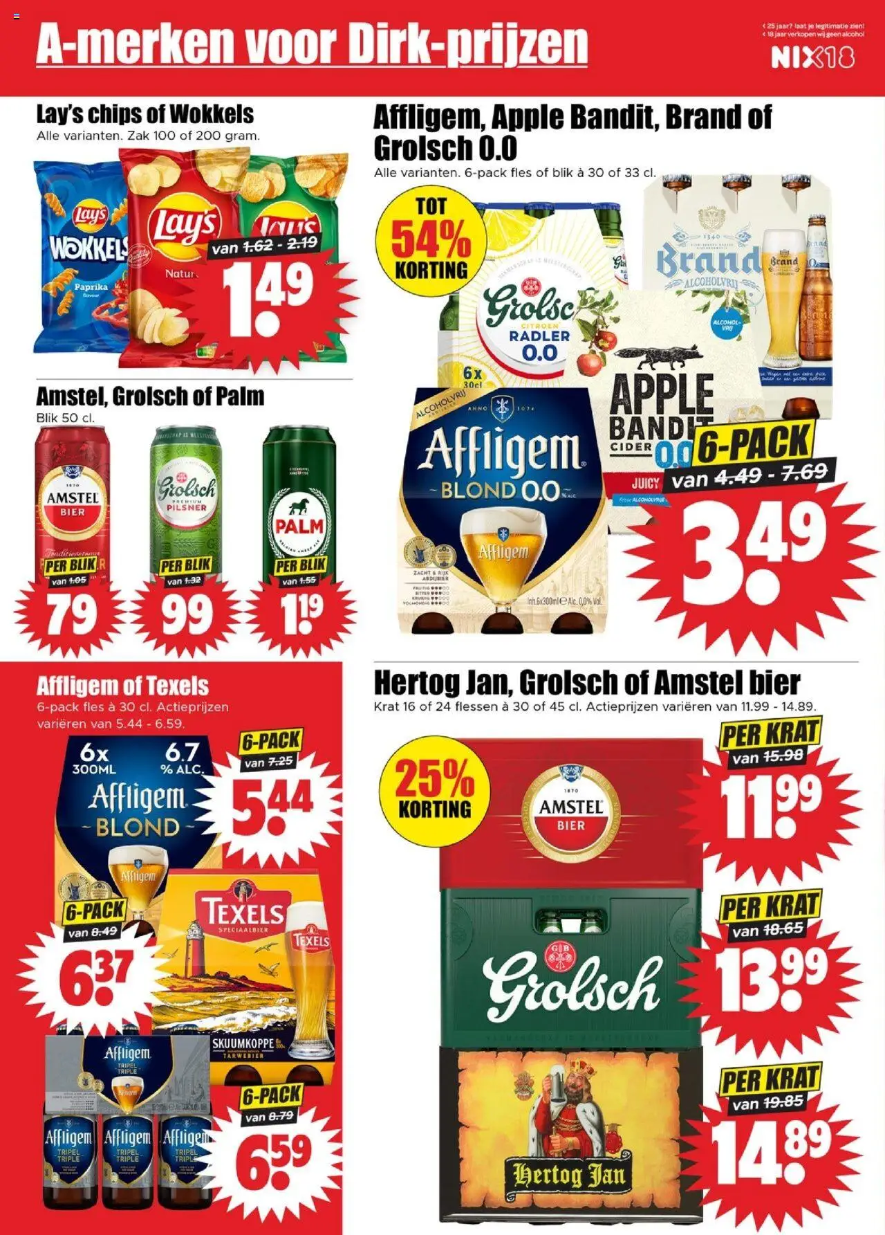 {H1} | Pagina: 24 | Producten: Bier, Chips, Zak, Kész piskótalap