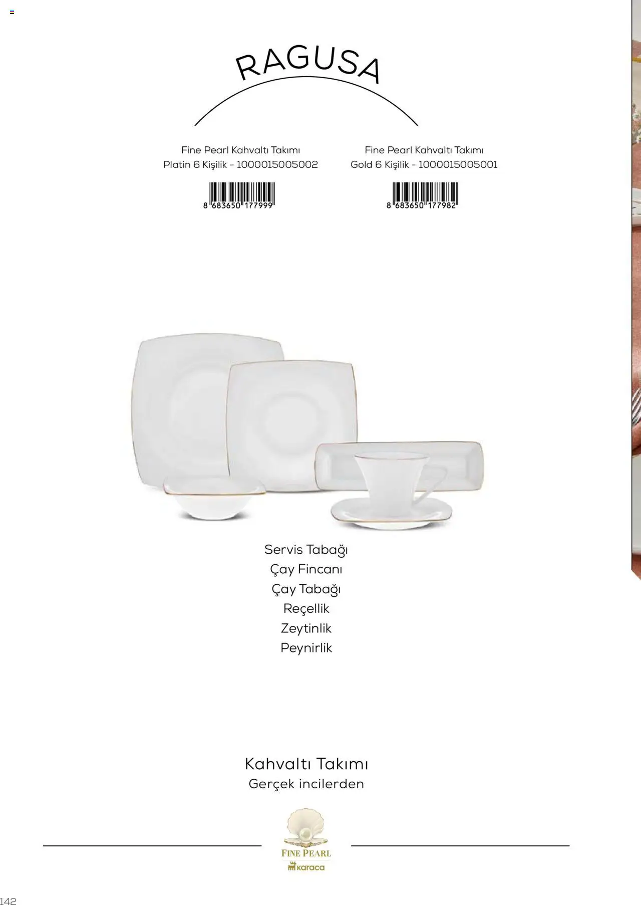 Karaca Katalog - 01.03.2025 tarihinden itibaren geçerlidir | Sayfa: 142 | Ürünler: Çay