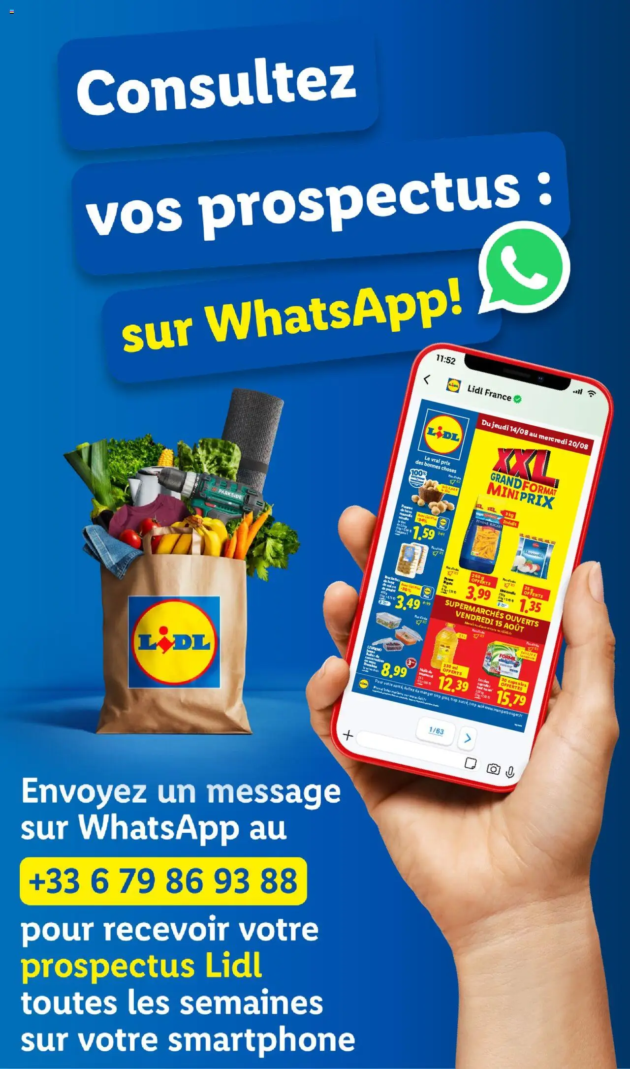  | Page: 48 | Produits: Smartphone, Mozzarella, Huile de tournesol, Huile
