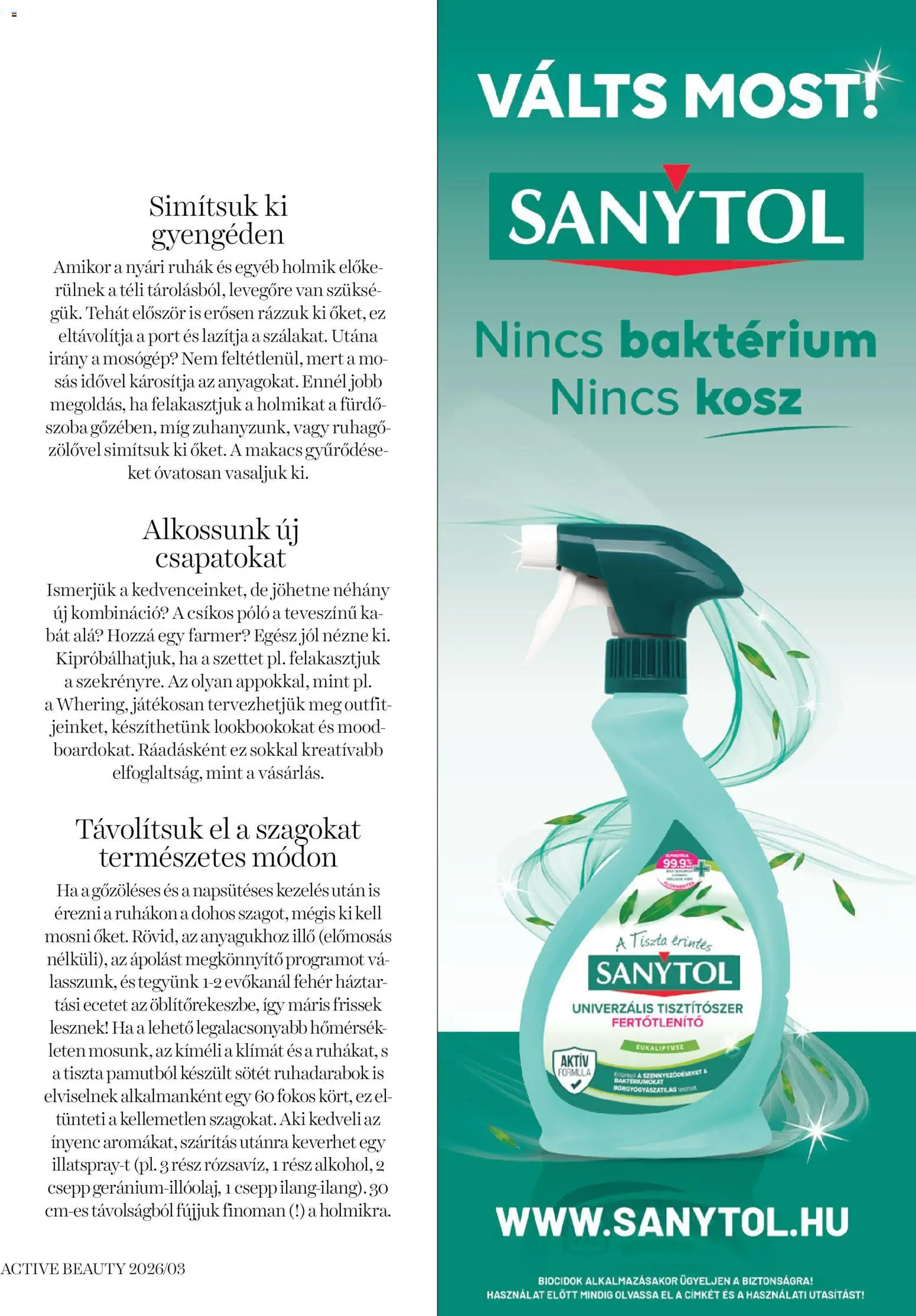 DM Drogerie Markt akciós ujság - amely érvényes a következő dátumtól: 26.03.2026 | Oldal: 95 | Termékek: Farmer, Mosógép, Nyári ruhak