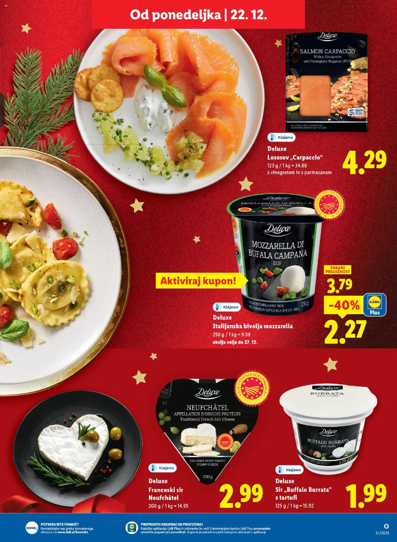 Novi Lidl katalog ponudbe – veljaven od 18.12.2025 | Stran: 41 | Izdelki: Sir