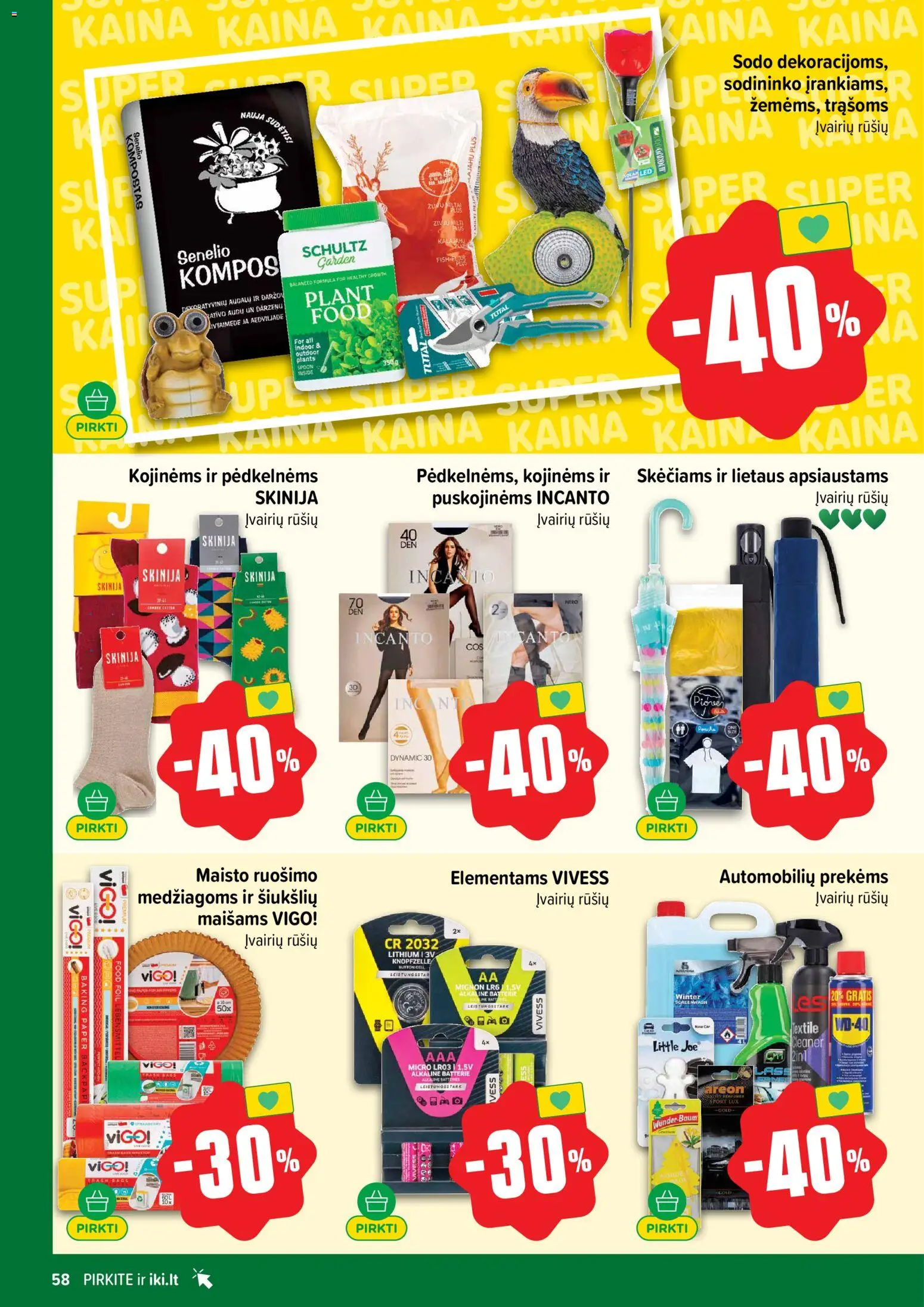 IKI akcijos nuo 20.04.2026 | Puslapis: 58