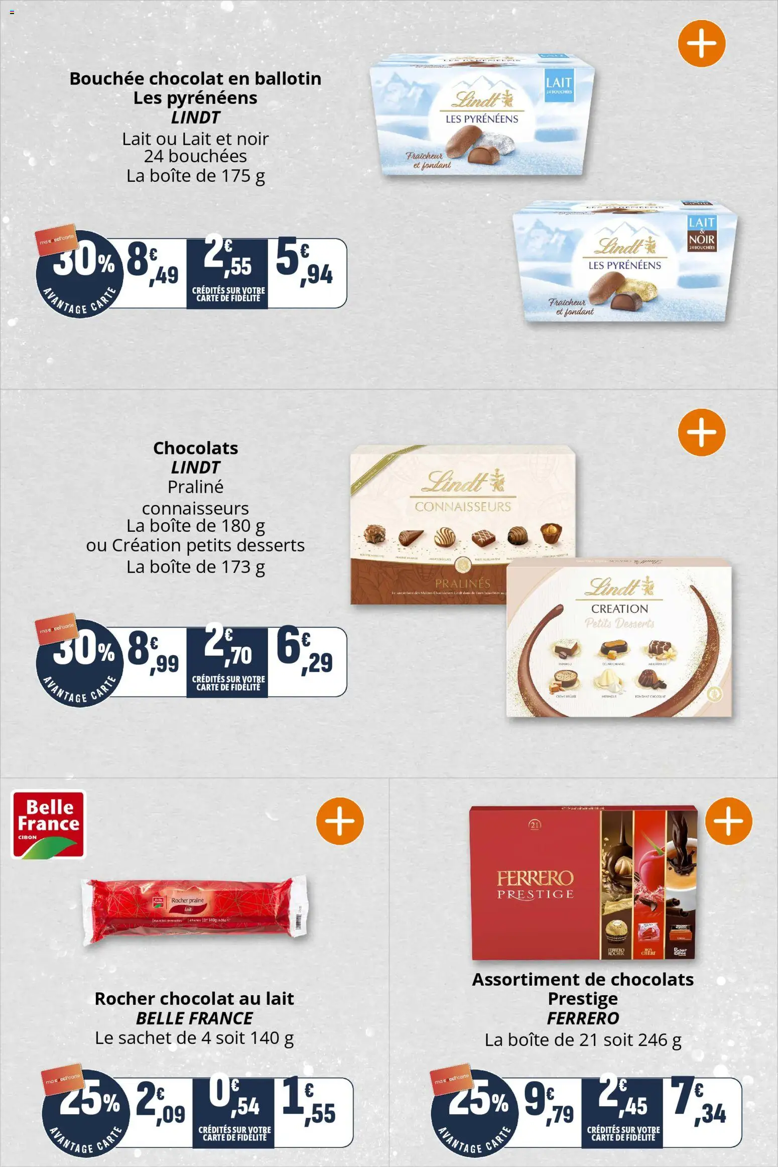 {H1} | Page: 9 | Produits: Lait, Chocolat, Lindt