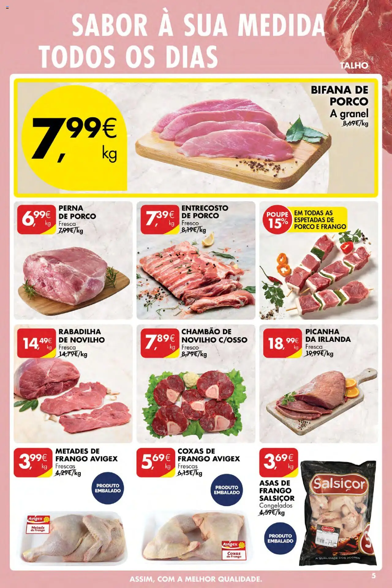 Pingo Doce Poupe Esta Semana Açores │ válido de 21.08.2025 | Página: 5 | Produtos: Asas de frango, Frango