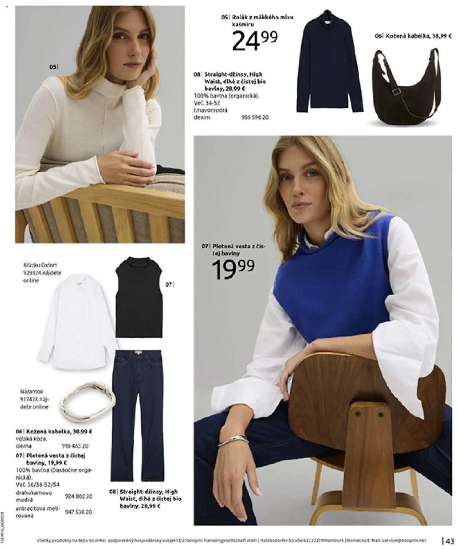 Nové Bonprix akcie – leták je platný od 24.11.2025 | Strana: 45 | Produkty: Vesta