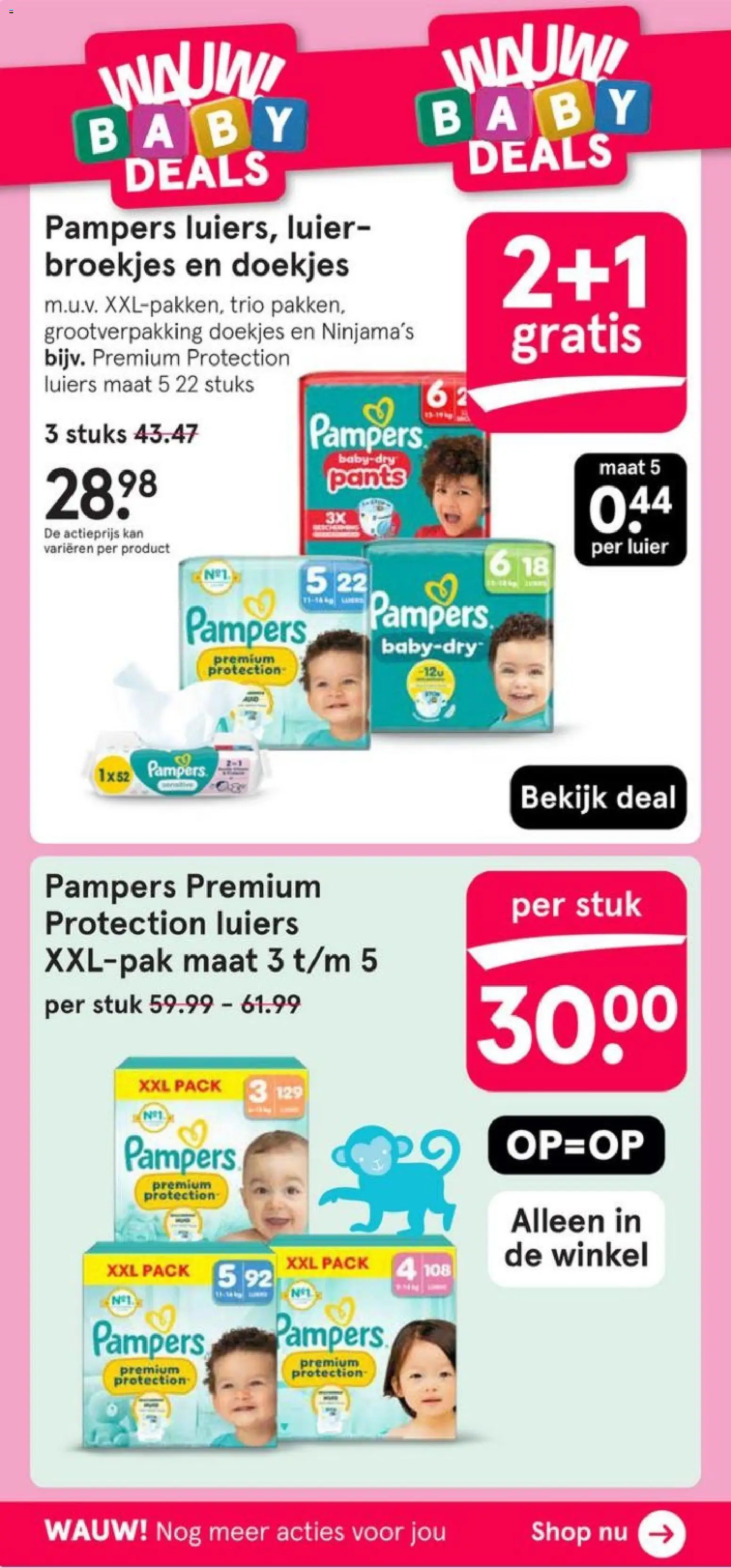 {H1} | Pagina: 18 | Producten: Ostyalap, Kan, Pampers