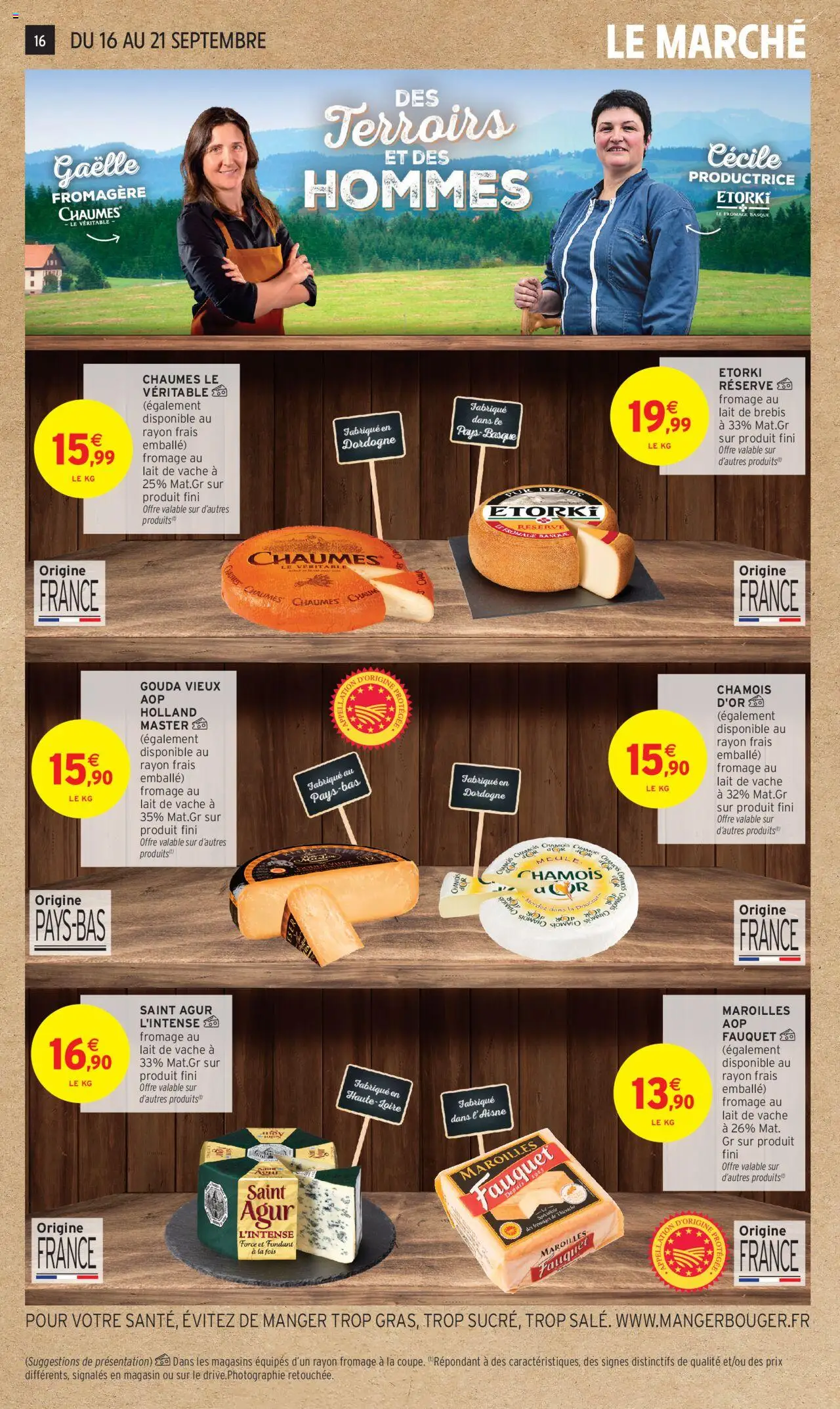  | Page: 16 | Produits: Lait, Fromage, Gouda