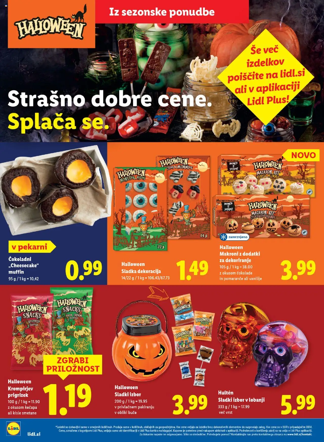Novi Lidl katalog ponudbe – veljaven od 16.10.2025 | Stran: 40 | Izdelki: Buče, Pomarance