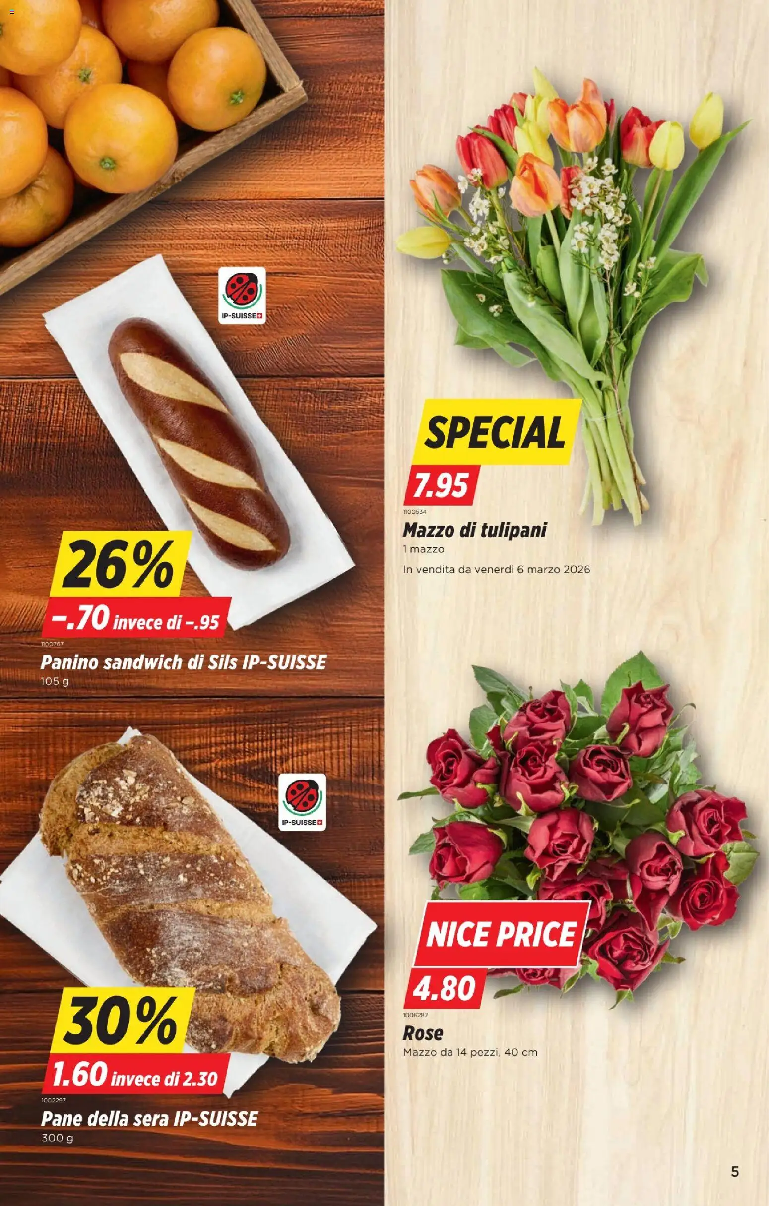 Denner aktionen IT – gültig ab 05.03.2026 | Seite: 5 | Produkte: Pane