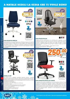 Anteprima del volantino Volantino Buffetti	 valido a partire dal 01.11.2025 | Pagina: 4 | Prodotti: Poggiapiedi, Braccioli, Anello, Sedia