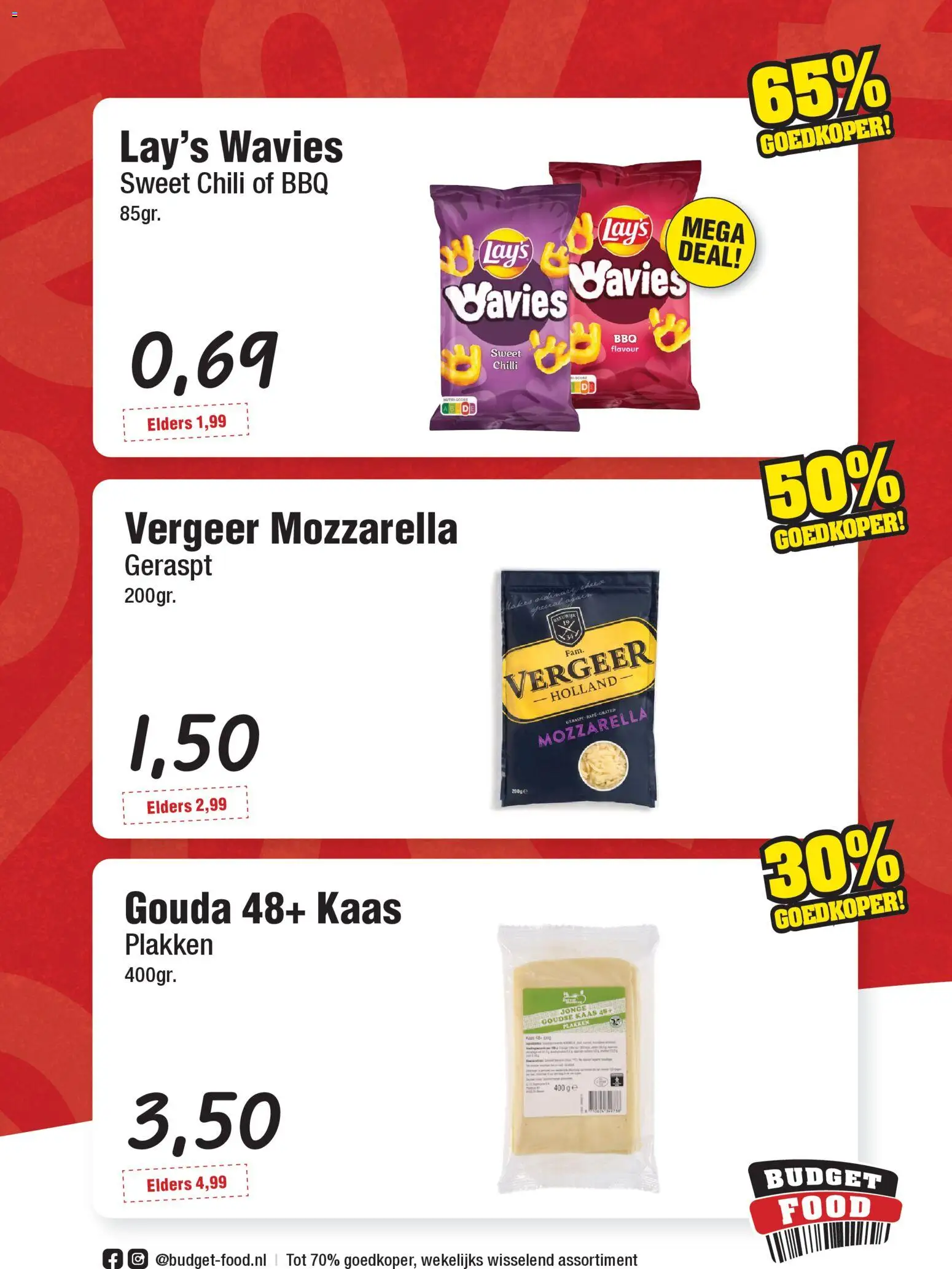 {H1} | Pagina: 5 | Producten: Kaas, Mozzarella, Gouda