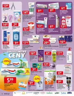 Pogląd oferty "E.Leclerc Gazetka - Warszawa Ursynów" - ważna od 03.11.2025 | Strona: 16 | Produkty: Skarpetki złuszczające, Mydło, Krem, Lacalut