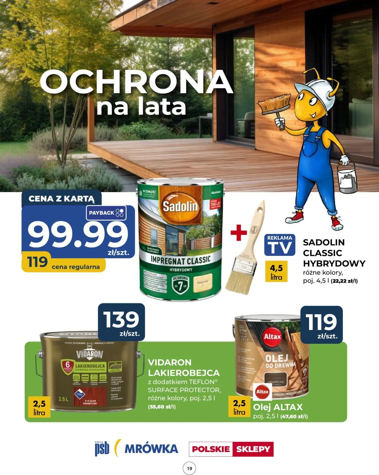 Mrówka Gazetka - Warszawa od 24.04.2025 | Strona: 19 | Produkty: Karta, PC, Olej