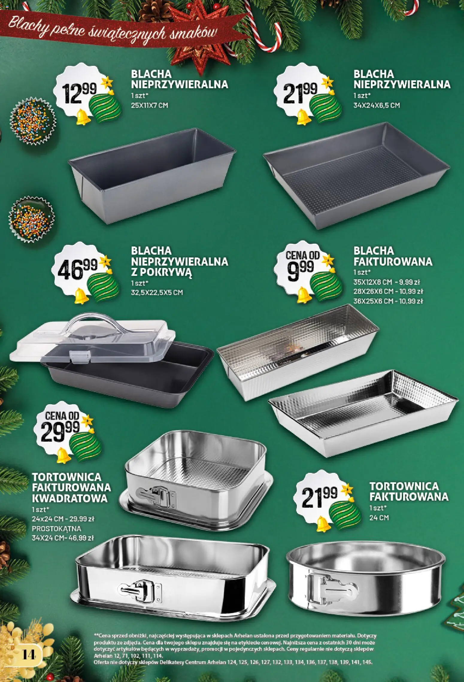 Arhelan Gazetka - Prezentobranie od 28.11.2025 | Strona: 14 | Produkty: Delikatesy