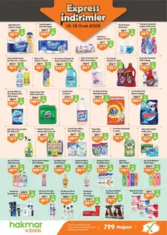 13.01.2026 tarihinden itibaren geçerli olan Hakmar Express kataloğu önizlemesi