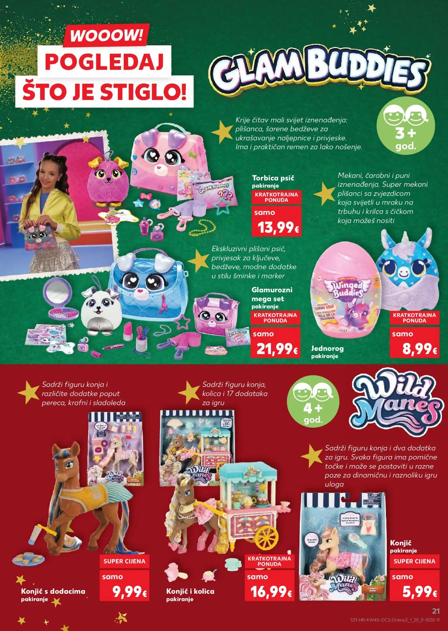 Kaufland katalog | vrijedi od 03.11.2025 | Stranica: 21 | Proizvodi: Kolica, Torbica