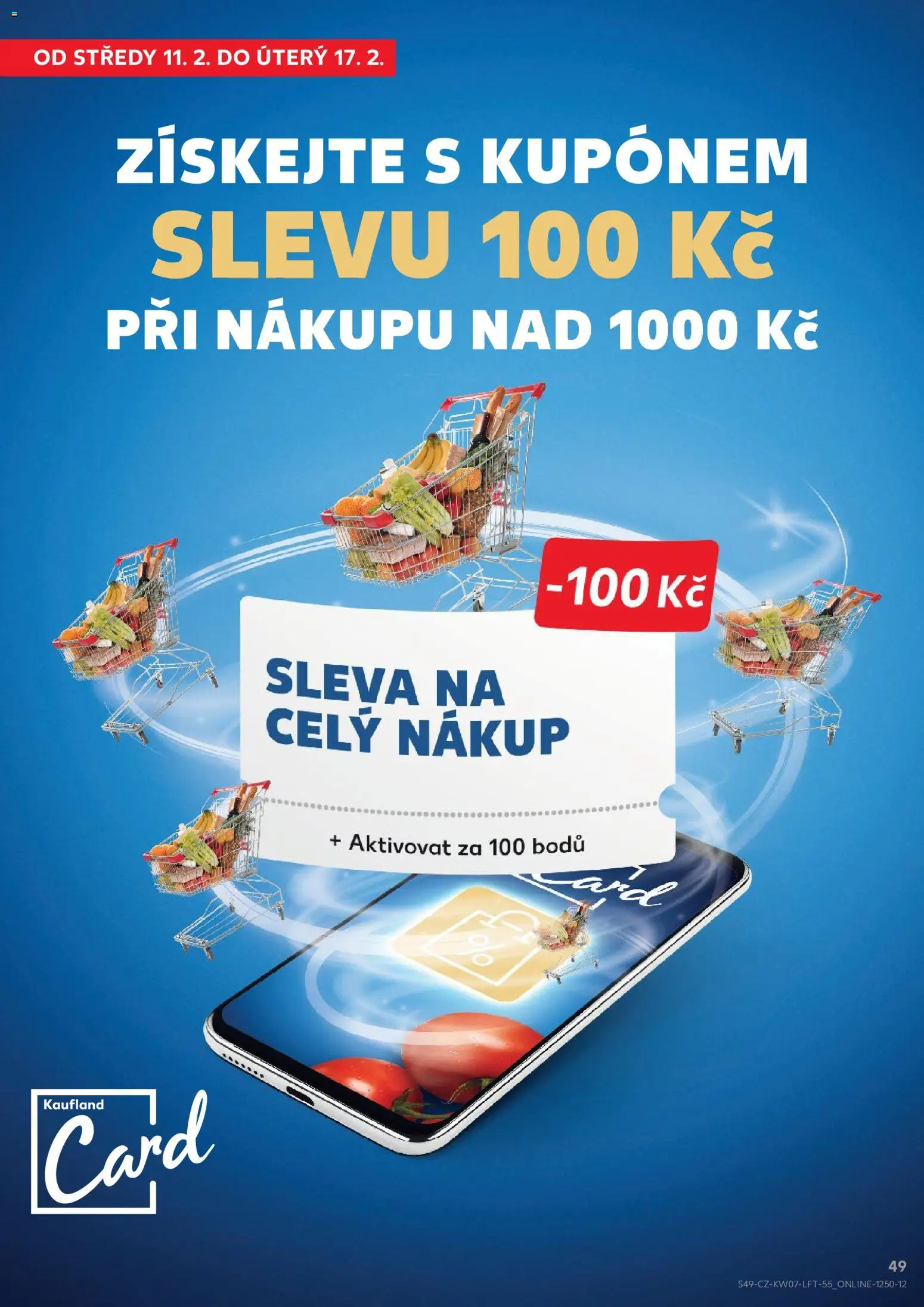Kaufland leták - Plzeň Bory od 11.02.2026 | Strana: 49