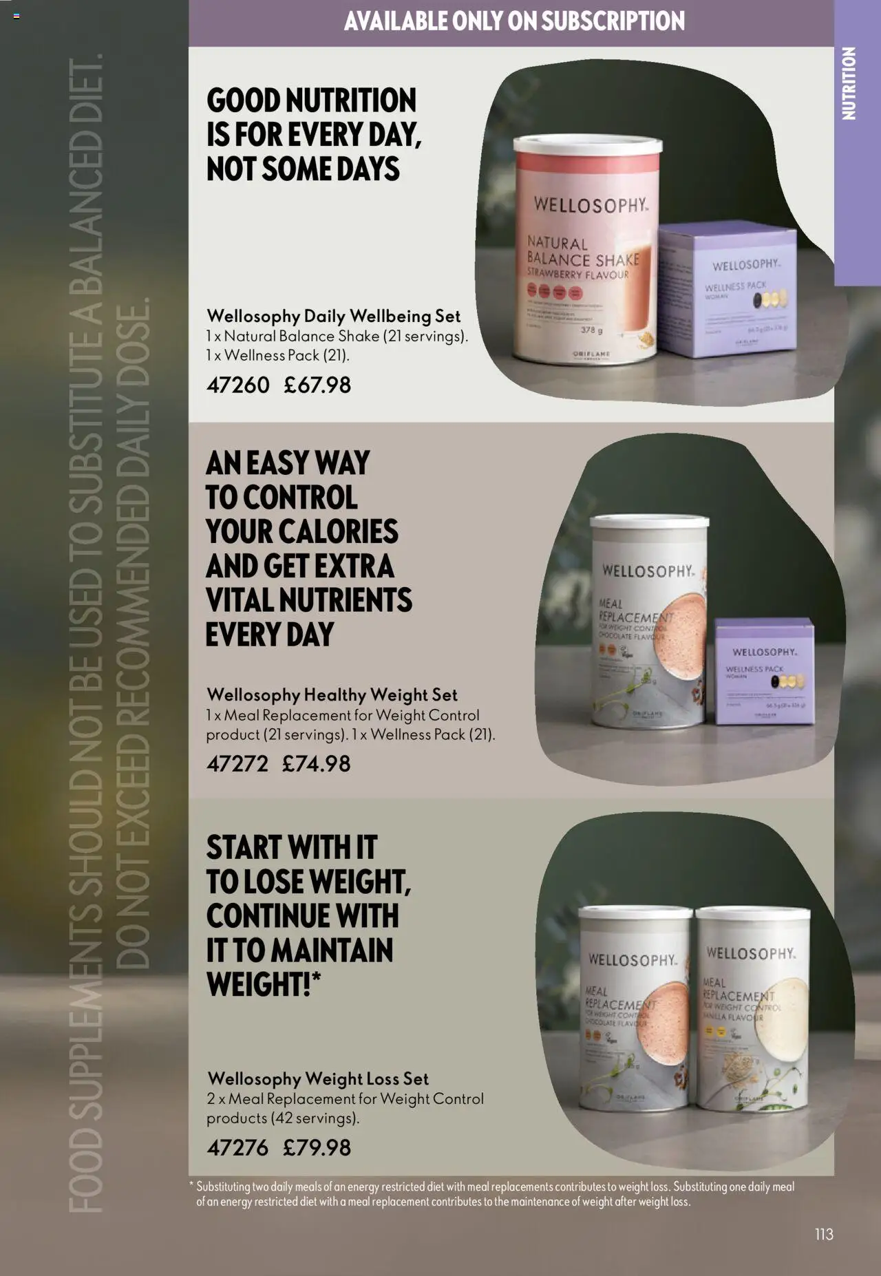{H1} | Page: 113 | Products: Chocolate, Weight, Strawberry, Vanilla