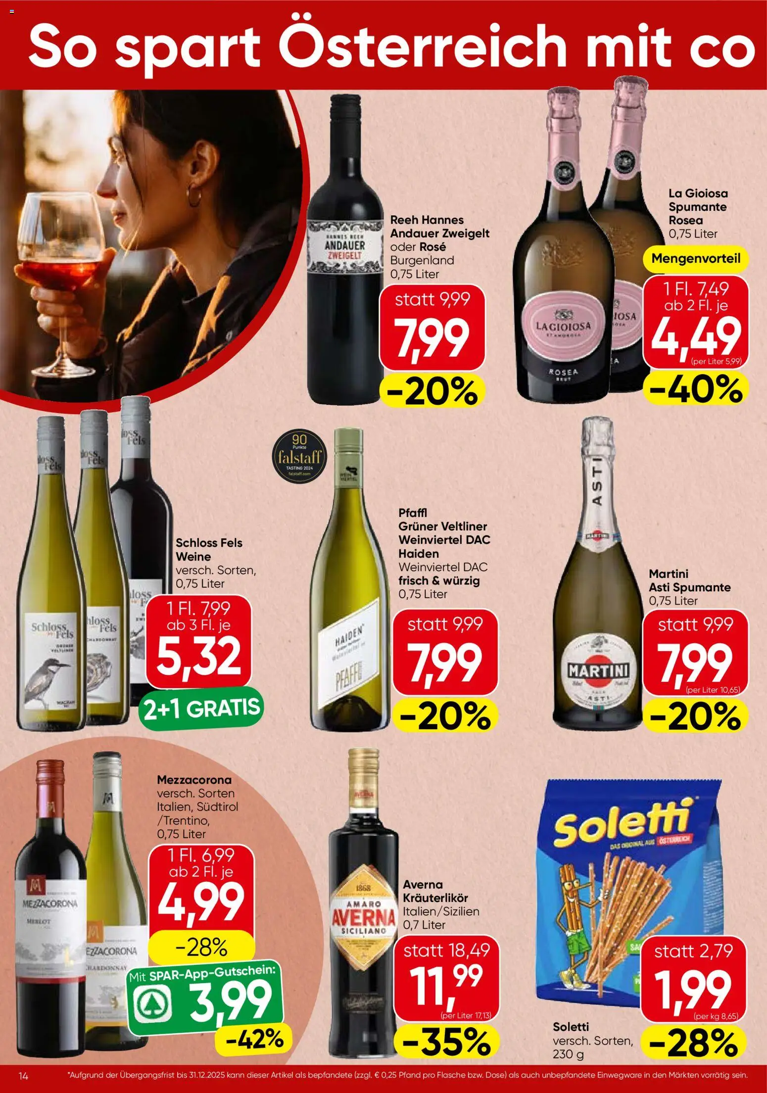 Spar Flugblatt - Kärnten gültig ab 20.11.2025 | Seite: 14
