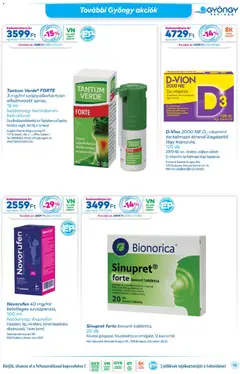 Gyöngy Patikák Akciós újság - amely érvényes a következő dátumtól: 01.02.2026 | Oldal: 19