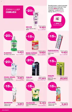 Bipa katalog | vrijedi od 01.09.2025 | Stranica: 6 | Proizvodi: Zubni konac, Brijač, Melem, Parodontax
