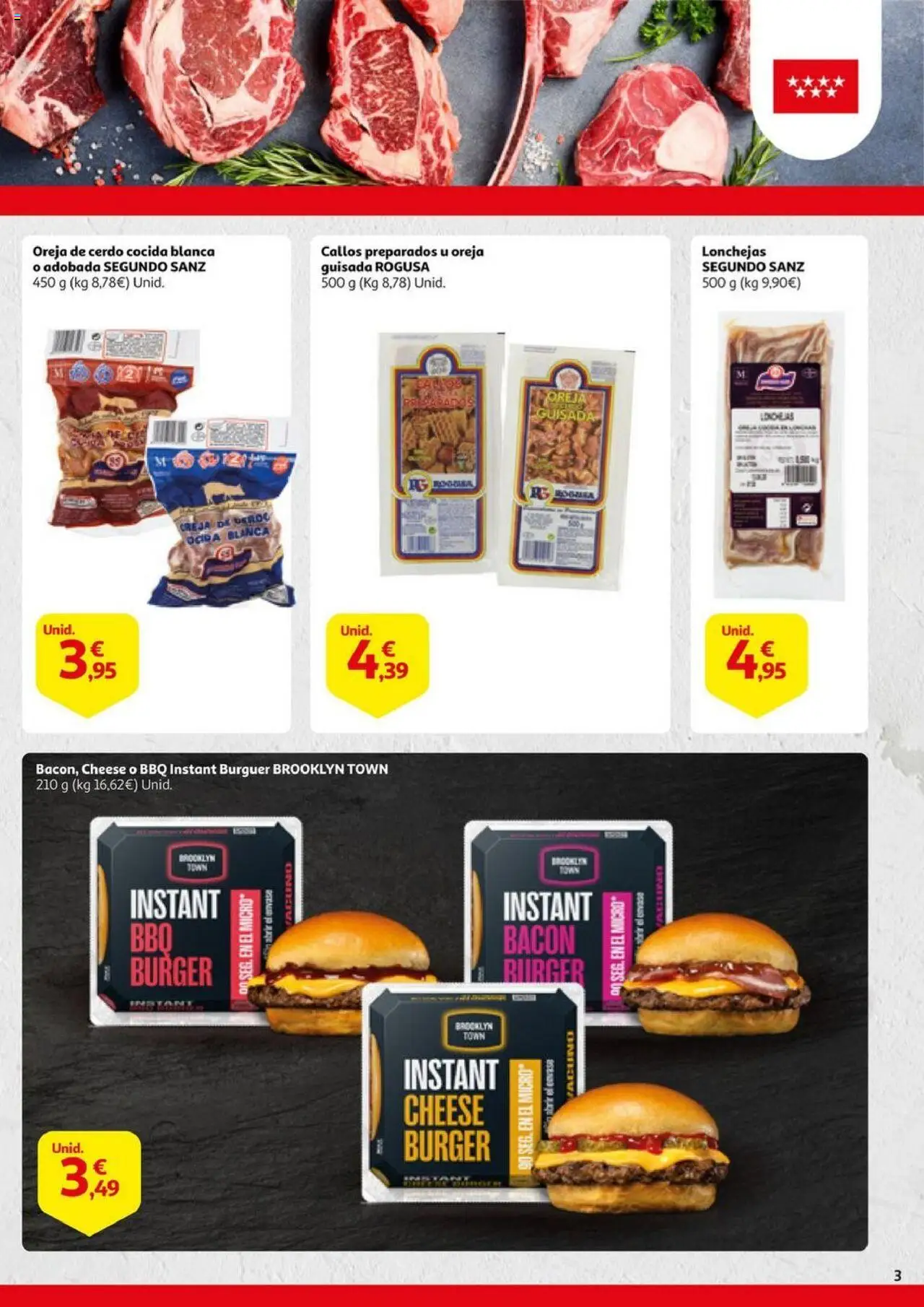 Alcampo - Alimentos de Madrid │ válido desde el 02.10.2025 | Página: 3 | Productos: Cerdo