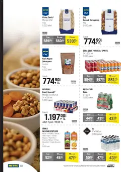 24.12.2025 tarihinden itibaren geçerli olan Metro kataloğu önizlemesi | Sayfa: 18 | Ürünler: Portakal, Pirinç, Vişne, Ceviz
