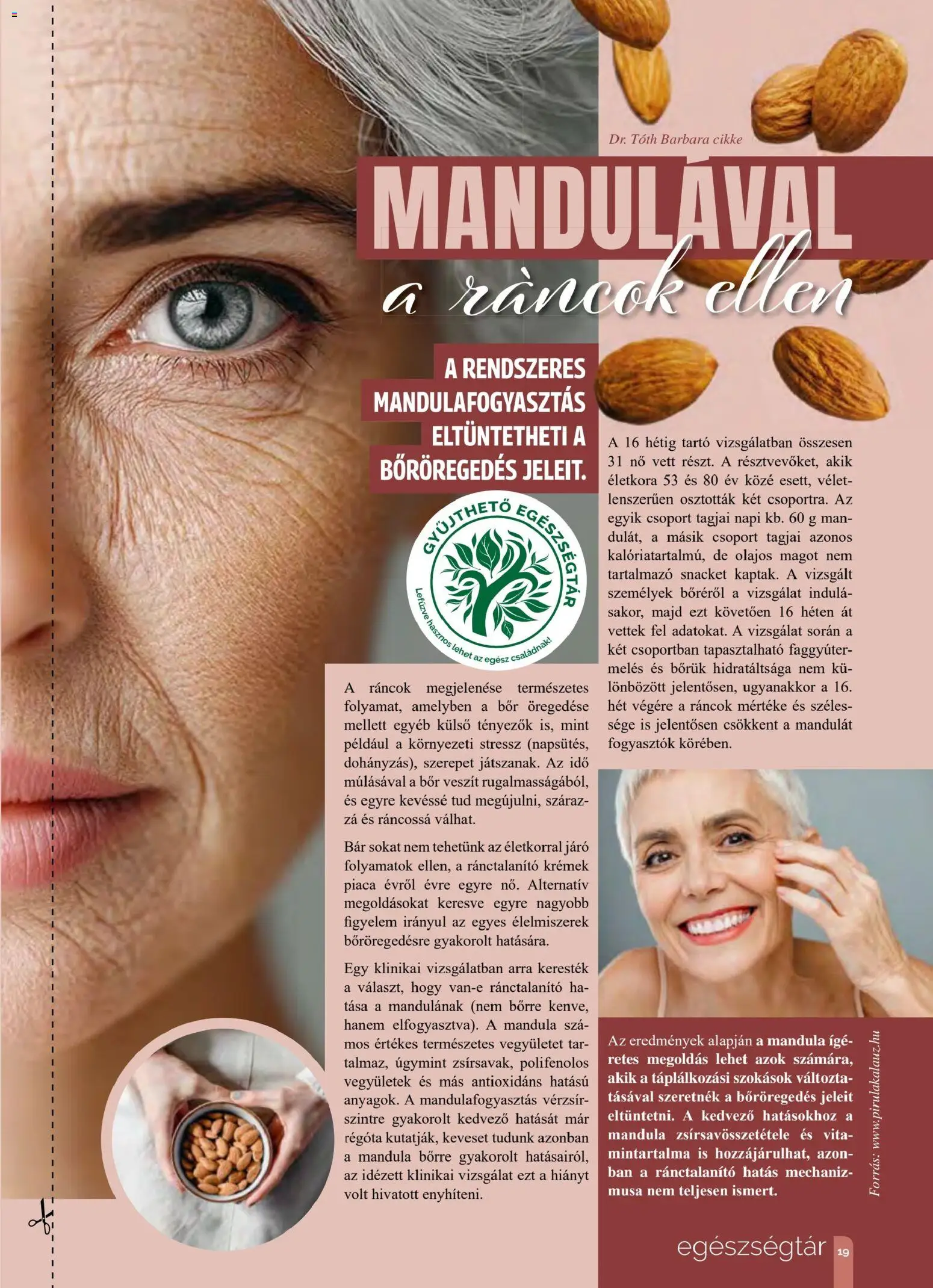 Pingvin Patika akciós ujság - amely érvényes a következő dátumtól: 01.01.2026 | Oldal: 19 | Termékek: Mandula, Bor